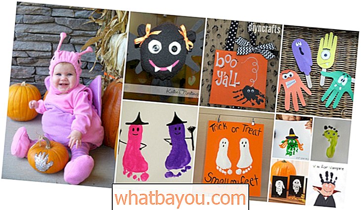 20 Spooky And Fun Handprint Dan Footprint Halloween Crafts