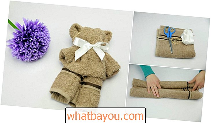 Kerajinan tangan: Cara Membuat Washcloth Teddy Bear yang Menggemaskan