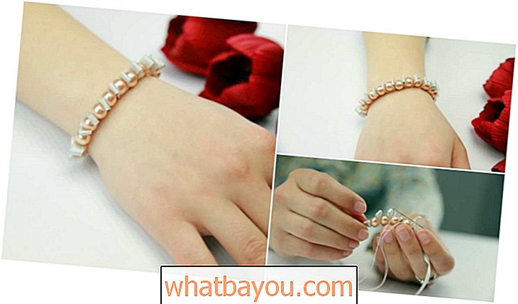 Artisanat: Comment faire un bracelet de perles et de rubans