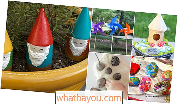 20 linksmų ir kūrybingų „pasidaryk pats“ pavasario sodo amatų vaikams