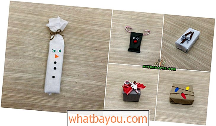 5 idées d'emballage de bricolage brillamment créatives pour Noël