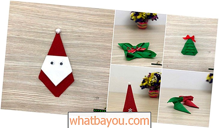 5 diseños festivos de servilletas navideñas de bricolaje con instrucciones de video simples