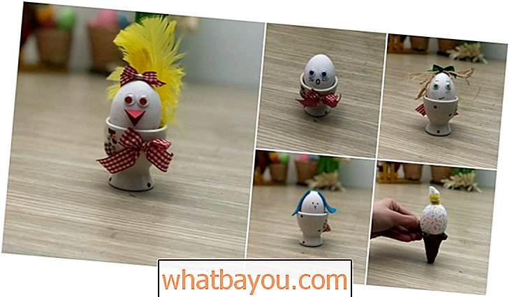 Estas 5 ideias fáceis de decoração de ovos de Páscoa DIY são tão criativas