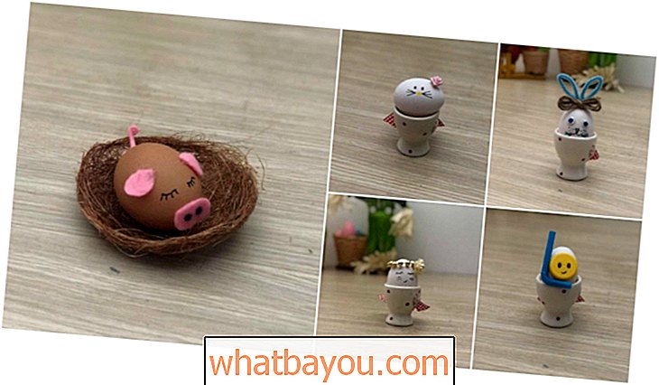 Estos 5 proyectos de bricolaje con huevos de Pascua son tan divertidos como fáciles