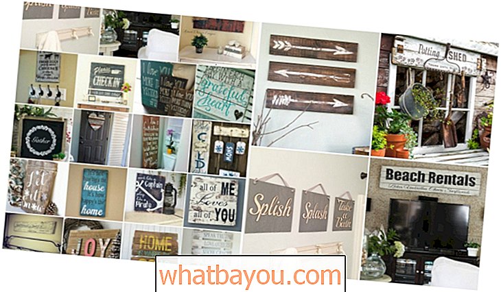 50 carteles de madera que agregarán encanto rústico a la decoración de tu hogar