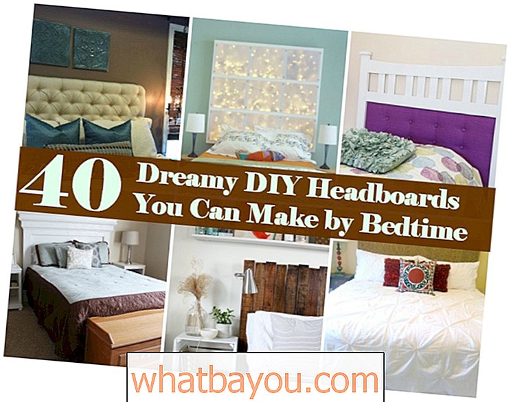 40 Dreamy DIY Headboards Anda Boleh Buat mengikut Waktu Tidur