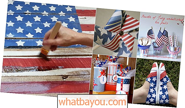 40 morsomme og patriotiske håndverk for feiringen din 4. juli