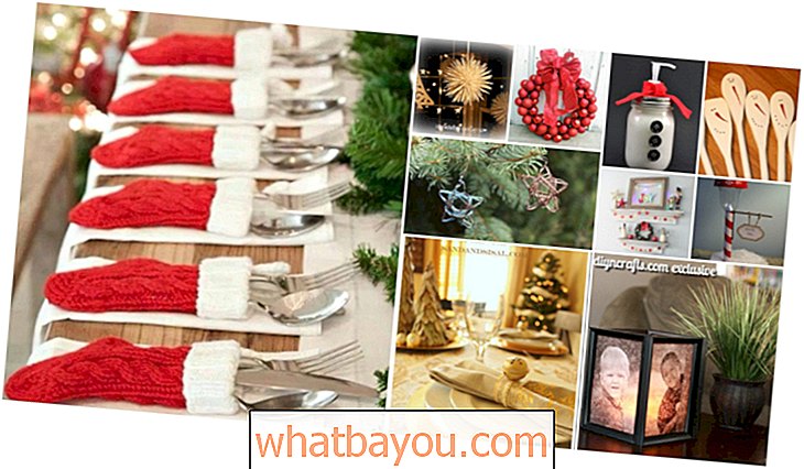 40 slávnostných dolárov ukladať vianočné ozdoby, ktoré môžete ľahko kutil