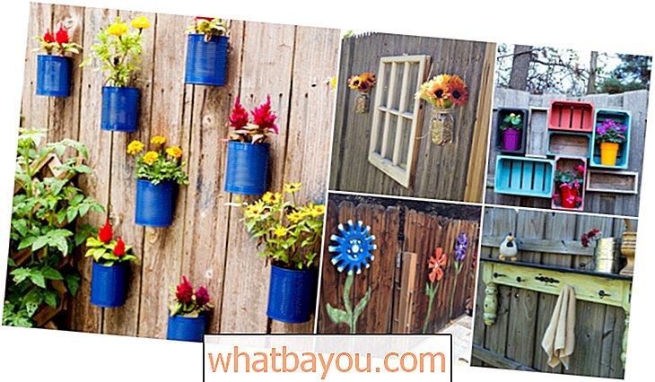Decoración: 30 ideas para decorar vallas que se verán al instante en tu jardín