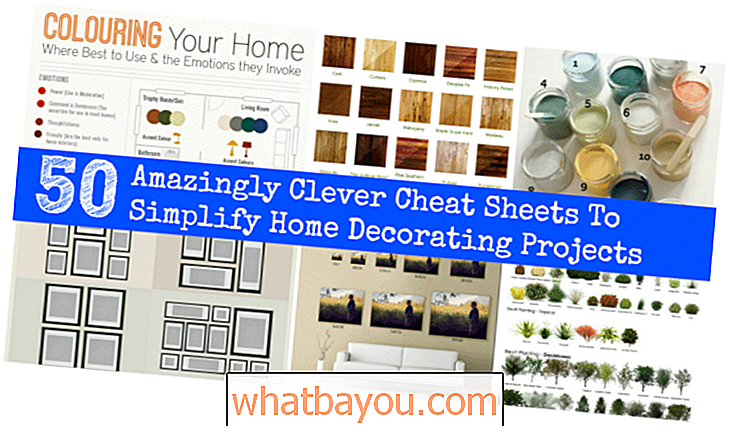 50 hojas de trucos increíblemente inteligentes para simplificar proyectos de decoración del hogar