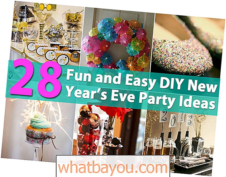 28 मज़ा और आसान DIY नए साल की शाम पार्टी के विचार