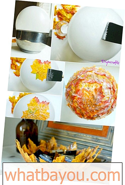 Ako si vyrobiť tieto krásne dekoratívne kutilské misky na jeseň