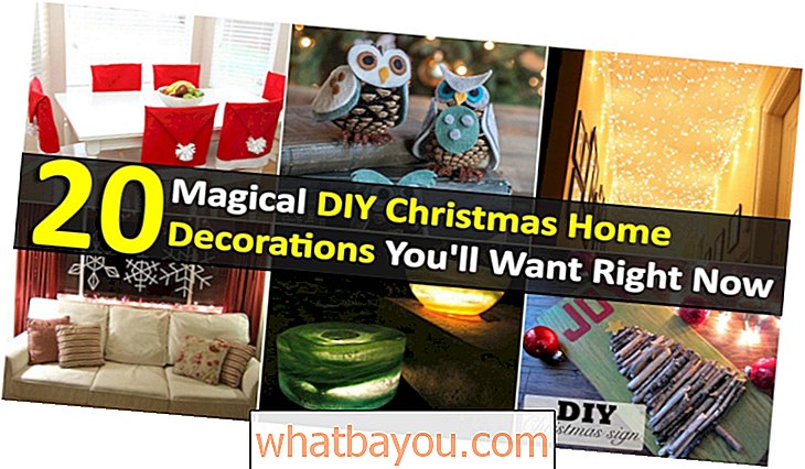 20 magiske DIY-juledekorasjoner du vil ønske deg akkurat nå