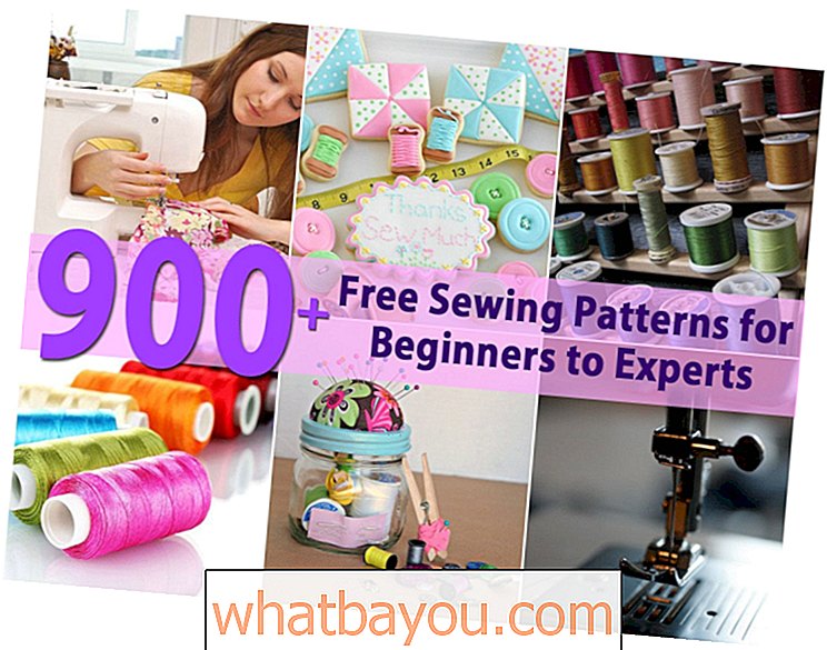900+ besplatnih uzoraka šivanja za početnike ili stručnjake