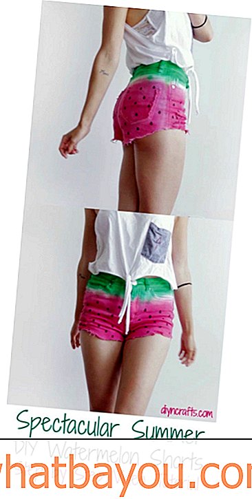 Spectacular Summer DIY Watermelon Shorts Step by Step Video Tutorial