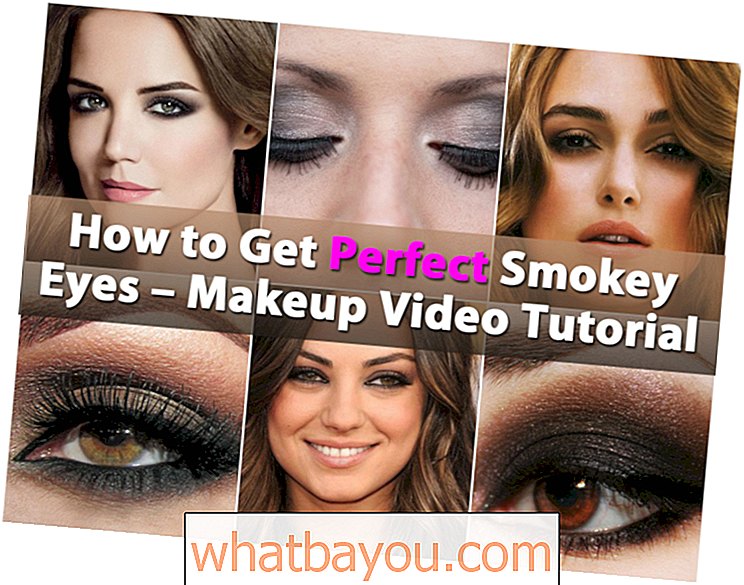 Ako získať perfektné oči Smokey - Makeup Video Tutorial