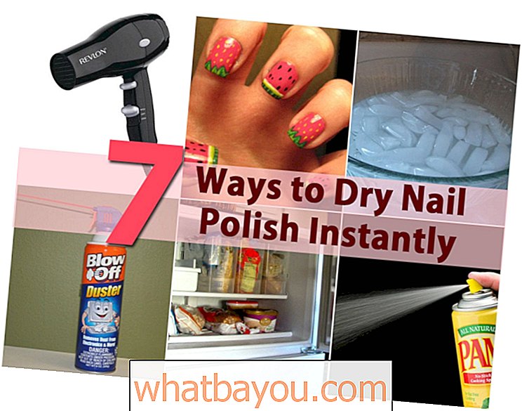 DIY Beauty trikovi - 5 načina da se trenutno suši lak za nokte