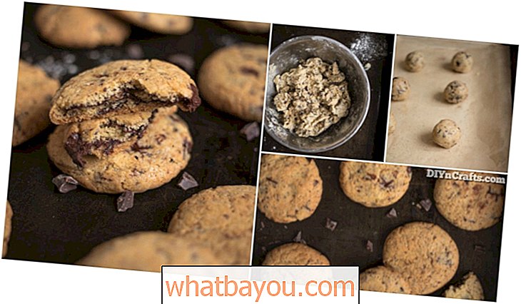 Cookies s čokoládovými lupínky - rychlý a snadný, tento recept je vždy oblíbený