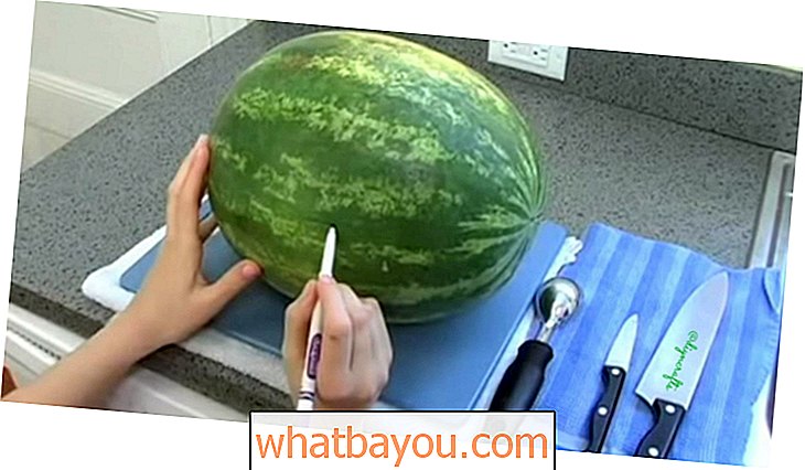 Voćna zabava: kako izrezati svoju vrlo vlastitu košaru lubenice