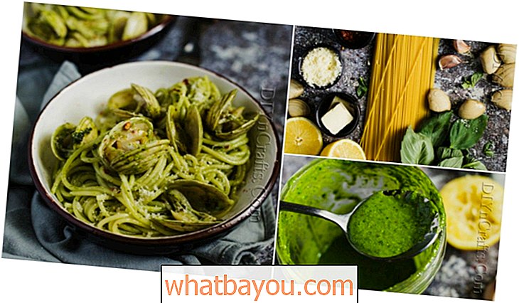 Aliments: Recette de pesto spaghetti aux palourdes facile et délicieuse