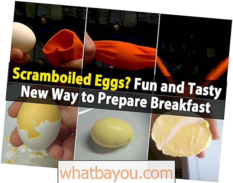 स्क्रैम्बल्ड अंडे?  नाश्ते की तैयारी के लिए मजेदार और स्वादिष्ट नया तरीका
