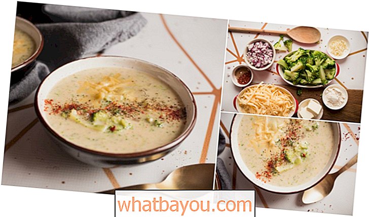 Comida: Sabrosa receta de sopa de queso y brócoli