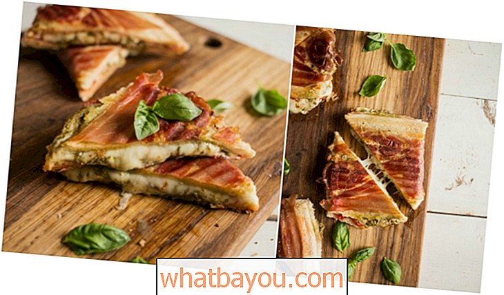 Mat: Easy Pesto Grilled Cheese Recipe