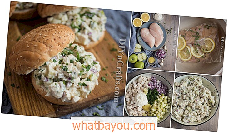 Klasiskā vistas salātu recepte ir ideāls viesību ēdiens