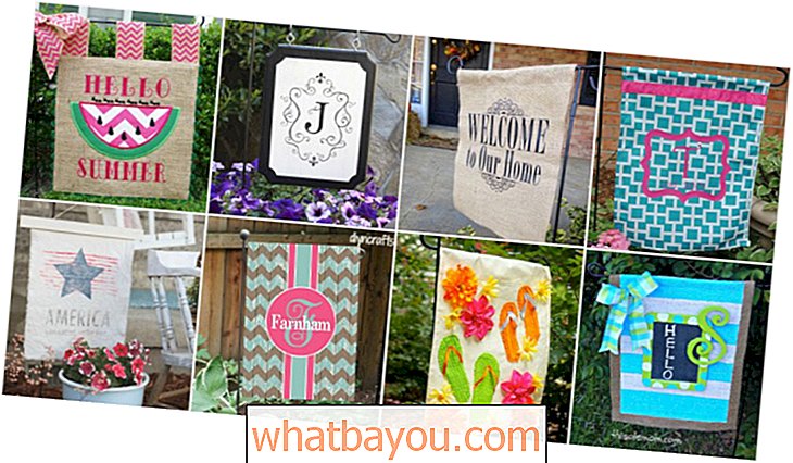 18 entzückende DIY-Gartenfahnen für ein warmes und einladendes Zuhause