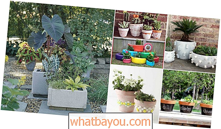 25 vasos de jardim DIY que adicionam decoração aos seus espaços ao ar livre