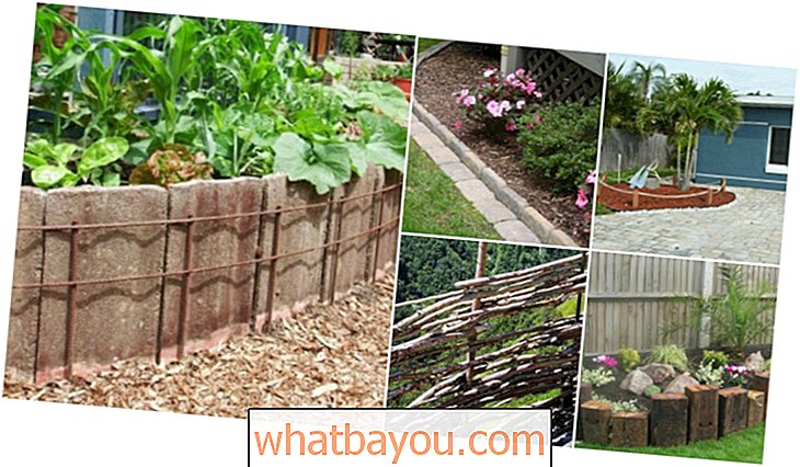 15 jednoduchých a dekoratívnych nápadov na oplotenie a lemovanie pre vašu záhradu