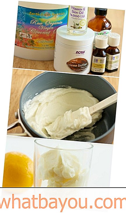 Recept s telovým maslom na domácom citrónovom kréme