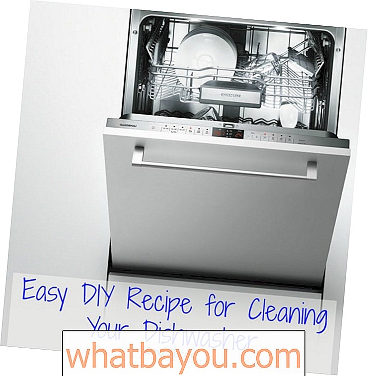 Ľahký DIY recept na čistenie vašej umývačky riadu