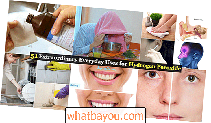 51 Izredne vsakodnevne uporabe vodikovega peroksida