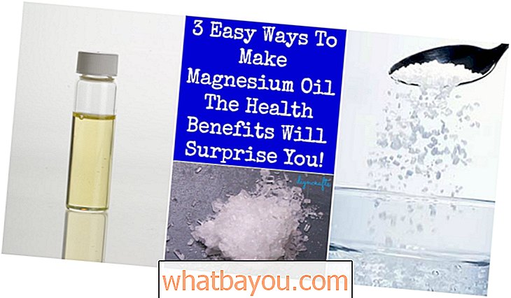 3 једноставна начина за прављење магнезијумовог уља - здравствене користи ће вас изненадити!