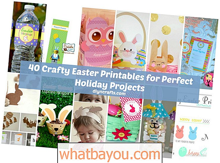 45 Easter Printables Crafty para projetos de férias perfeitas