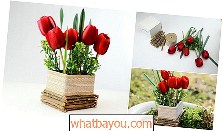Bayram: Paskalya için rustik çiçek dekoru nasıl yapılır