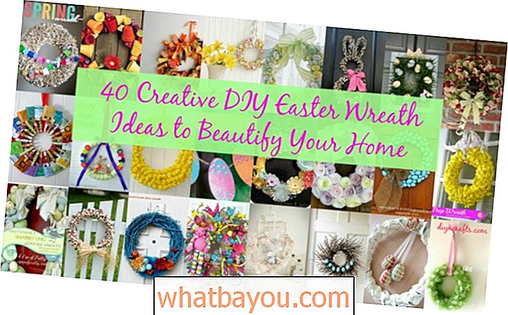 42 Luovia DIY-pääsiäisseppeleideoita kaunistamaan kotiasi