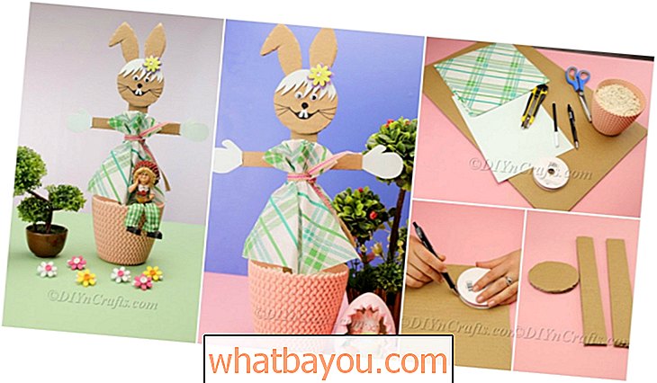 Cum să creezi un iepuras de Paște minunat din carton