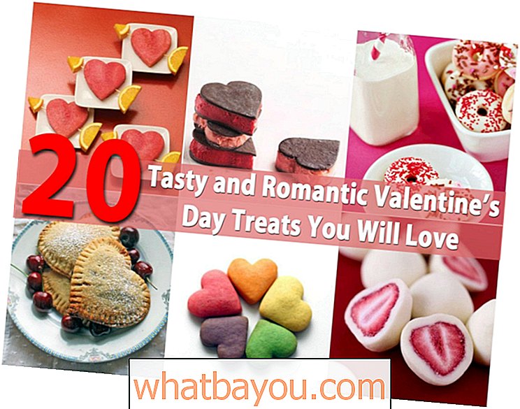 20 chutných a romantických sviatočných sviatkov Valentína sa vám bude páčiť