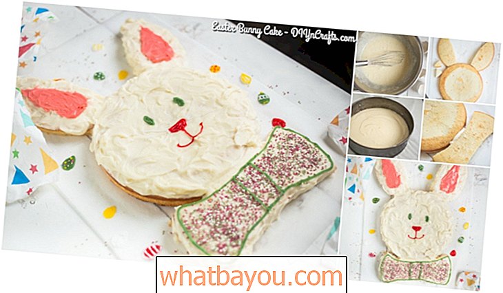 Este pastel de conejito de pascua es tan adorable como delicioso - Receta + Instrucciones
