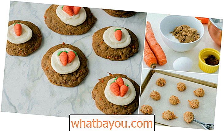 Días festivos: Receta de galletas de pastel de zanahoria     Perfecto para Pascua