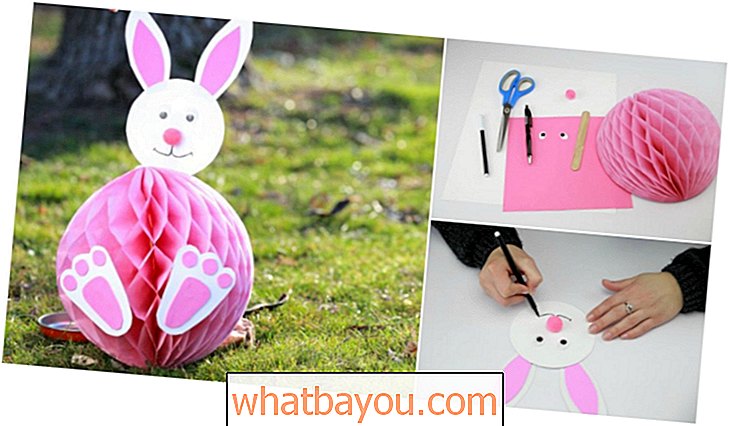 Vacanze: Come potenziare una palla da festa in un simpatico coniglietto pasquale