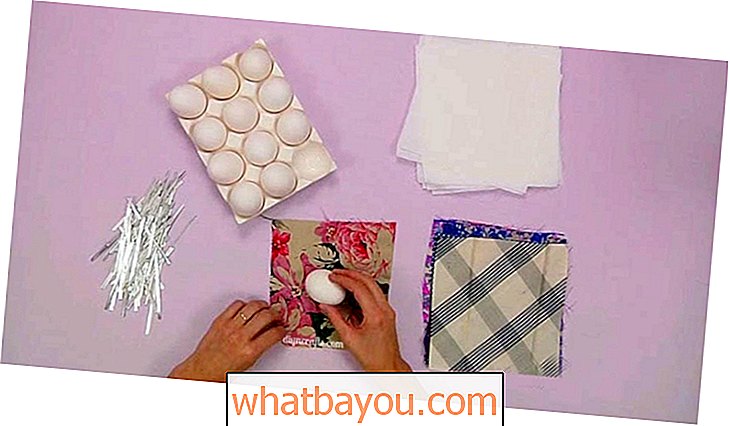 Nevjerojatno sjeckanje uskršnjih jaja: Pomoću svilenih kvadrata bojite svoja jaja
