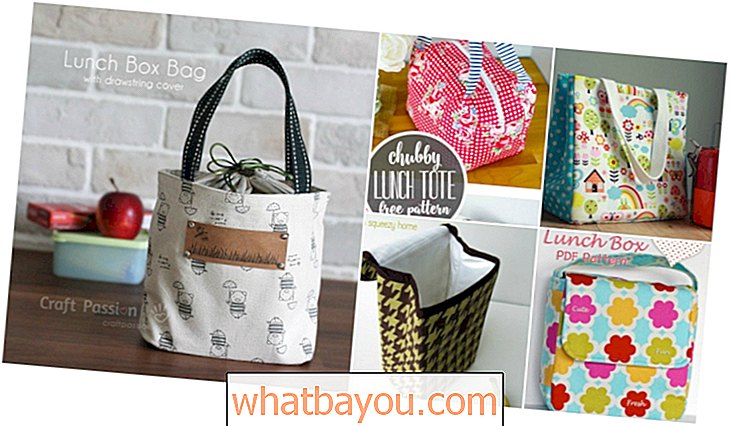 10 лесни за шиене DIY чанти и чанти за обяд за деца и възрастни