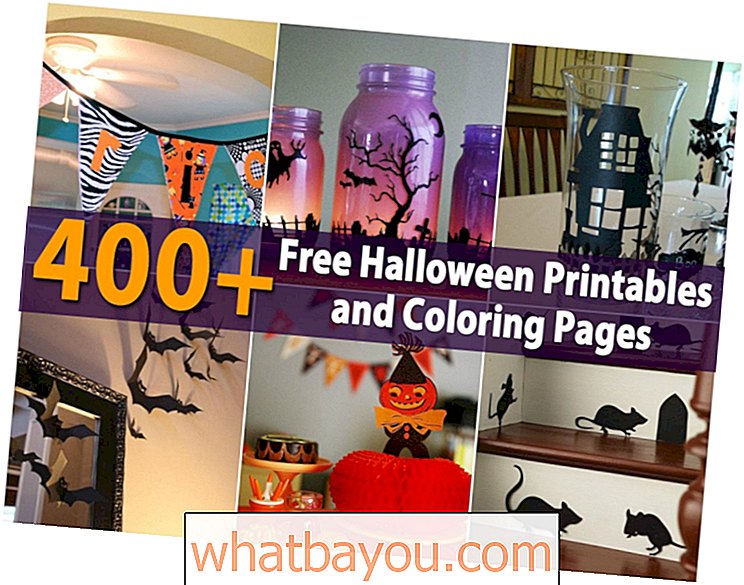 400+ bezplatných halloweenských tisků a omalovánky