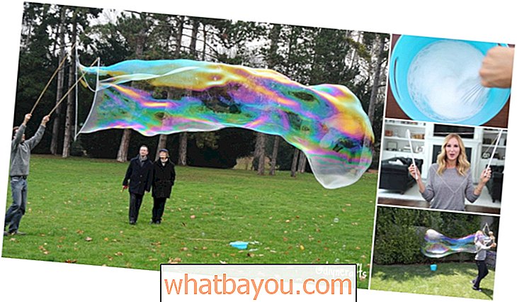 Vasaros linksmybės su vaikais: kaip pasidaryti milžiniškus naminius burbulus