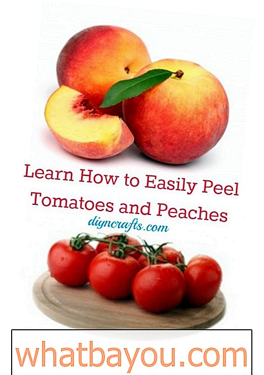 Veľké kuchynské podvádzanie     Naučte sa, ako ľahko olúpať paradajky a broskyne