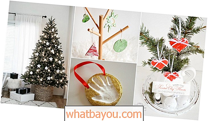 13 adornos navideños de arcilla de bricolaje que agregan estilo casero a tu árbol