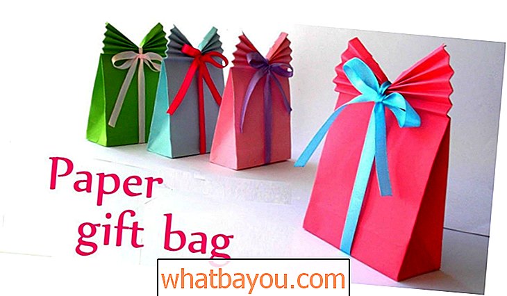 Това е опаковка!  Как да си направите собствена чанта за подарък (толкова е лесно!)